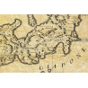 Reproduction carte marine ancienne de Japon en 1696
