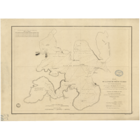 Reproduction carte marine ancienne - 851 - DIEGO-SUAREZ (Baie) - MADAGASCAR - INDIEN (Océan) - (1837 - 1893)