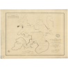 Reproduction carte marine ancienne - 851 - DIEGO-SUAREZ (Baie) - MADAGASCAR - INDIEN (Océan) - (1837 - 1893)