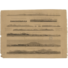 Reproduction carte marine ancienne - 861 - SUADIVA (île), SUADOU (île), SUVADIVA (île) - MALDIVES - INDIEN (Océan) - (1837 - ?)