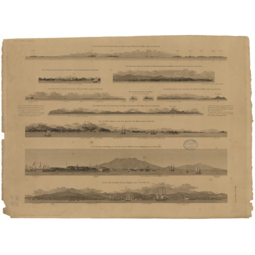 Carte marine ancienne - 861 - SUADIVA (île), SUADOU (île), SUVADIVA (île) - MALDIVES - INDIEN (Océan) - (1837 - ?)
