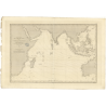 Reproduction carte marine ancienne - 863 - INDES (Mer), INDIEN (Océan) - (1837 - 1889)