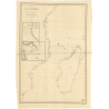 Reproduction carte marine ancienne - 875 - MOZAMBIQUE, MADAGASCAR - INDIEN (Océan), MOZAMBIQUE (Canal), AFRIQUE (Côte Est) - (18