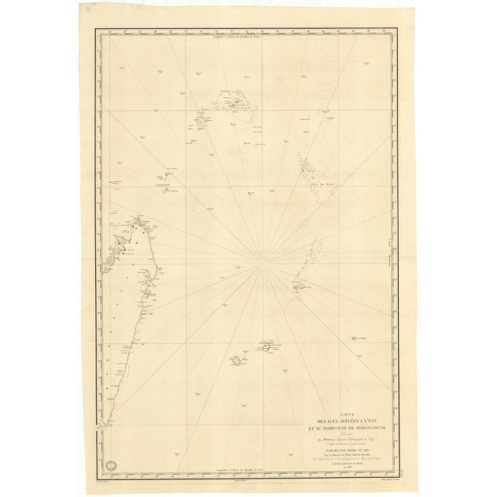 Reproduction carte marine ancienne - 876 - AMBRE (Cap), FORT DAUPHIN (TAOLAGNARO) - MADAGASCAR (Côte Est), MADAGASCAR (Côte Est) Reproduction carte marine ancienne - 876 - AMBRE (Cap), FORT DAUPHIN (TAOLAGNARO) - MADAGASCAR (Côte Est), MADAGASCAR (Côte Est)