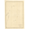 Reproduction carte marine ancienne Shom - 876 - AMBRE (Cap), FORT dauphin (TAOLAGNARO) - MADAGASCAR (Côte Est),MADAGASC