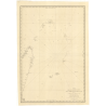 Reproduction carte marine ancienne - 876 - AMBRE (Cap), FORT DAUPHIN (TAOLAGNARO) - MADAGASCAR (Côte Est), MADAGASCAR (Côte Est)