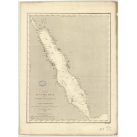 Carte marine ancienne - 902 - INDIEN (Océan), ROUGE (Mer) - (1840 - ?)