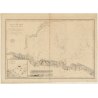 Carte marine ancienne - 915 - ADELIE (Terre) - INDIEN (Océan), DUMONT d'URVILLE (Mer) - (1840 - 1914)