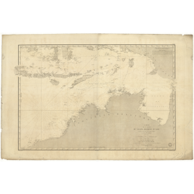 Carte marine ancienne - 926 - JAVA - INDONESIE, AUSTRALIE (Côte Nord), NOUVELLE-GUINEE, NOUVELLE-HOLLANDE - INDIEN (Océan), TIMO