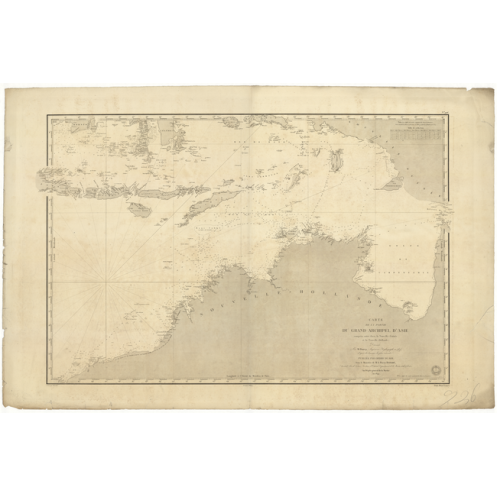 Reproduction carte marine ancienne - 926 - JAVA - INDONESIE, AUSTRALIE (Côte Nord), NOUVELLE-GUINEE, NOUVELLE-HOLLANDE - INDIEN Reproduction carte marine ancienne - 926 - JAVA - INDONESIE, AUSTRALIE (Côte Nord), NOUVELLE-GUINEE, NOUVELLE-HOLLANDE - INDIEN