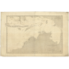 Reproduction carte marine ancienne Shom - 926 - JAVA - INDONESIE,AUSTRALIE (Côte Nord),NOUVELLE-GUINEE,NOUVELLE-HOLLAND
