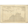 Reproduction carte marine ancienne - 926 - JAVA - INDONESIE, AUSTRALIE (Côte Nord), NOUVELLE-GUINEE, NOUVELLE-HOLLANDE - INDIEN