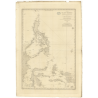 Reproduction carte marine ancienne - 927 - CELEBES, MOLUQUES - PHILIPPINES, INDONESIE - PACIFIQUE, CHINE (Mer), CELEBES (Mer), B
