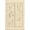 Reproduction carte marine ancienne Shom - 942 - MALDIVES - INDIEN (Océan) - (1841 - 1979)