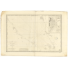 Reproduction carte marine ancienne - 977 - MALACCA (Détroit - Partie Nord), PENANG (Poulo), PARCELAR (Mont) - INDONESIE, MALAISI