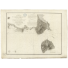 Reproduction carte marine ancienne - 989 - NOSSI-BE (île - Côte Sud) - MADAGASCAR (Côte Ouest) - INDIEN (Océan), MOZAMBIQUE (Can
