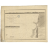 Reproduction carte marine ancienne - 993 - MOKA (Rade), MOKHA (Rade) - YEMEN - INDIEN (Océan), ROUGE (Mer) - (1843 - 1914)
