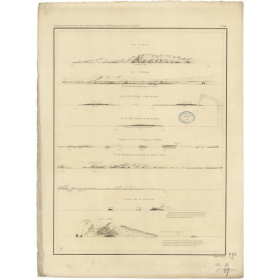 Carte marine ancienne - 996 - ADEN (Cap), BUNDER-KASSEM - YEMEN, SOMALIE - INDIEN (Océan), ADEN (Golfe) - (1843 - 1890)