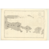 Reproduction carte marine ancienne - 2741 - JAVA, BALI, LOMBOCK (île), LOMBOK (île) - INDONESIE - INDIEN (Océan), PACIFIQUE, JAV
