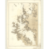 Reproduction carte marine ancienne - 2790 - PALAWAN (Côte Ouest), MALAMPAYA (Golfe) - PHILIPPINES - PACIFIQUE, CHINE (Mer) - (18
