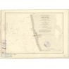 Reproduction carte marine ancienne Shom - 2877 - INDOUSTAN (Côte Ouest), HINDOUSTAN (Côte Ouest), ALIPEE (Rade), ALLEP