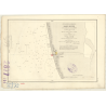 Reproduction carte marine ancienne - 2877 - INDOUSTAN (Côte Ouest), HINDOUSTAN (Côte Ouest), ALIPEE (Rade), ALLEPPI (Rade) - IND