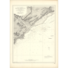 Reproduction carte marine ancienne Shom - 2884 - KOWIE (Rivière), pORT ALFRED - AFRIQUE de SUD - INDIEN (Océan),AFRIQU