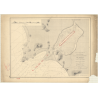 Reproduction carte marine ancienne Shom - 2892 - HATIEN (Port) - COCHINCHINE (Basse),VIETNAM - pACIFIQUE,CHINE (Mer),THA