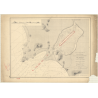 Reproduction carte marine ancienne - 2892 - HATIEN (Port) - COCHINCHINE (Basse), VIETNAM - PACIFIQUE, CHINE (Mer), THAILANDE (Go