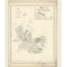 Carte marine ancienne - 2951 - KERGUELEN (îles) - INDIEN (Océan), INDES (Mer) - (1870 - ?)