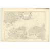 Reproduction carte marine ancienne - 2957 - SINGAPOUR (Détroit), PEDRA BRANCA, RAFFLES - MALAISIE - PACIFIQUE, CHINE (Mer) - (18