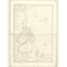 Reproduction carte marine ancienne Shom - 3003 - CELEBES, MOLUQUES - PhilippINES - pACIFIQUE,CHINE (Mer),CELEBES (Mer) -
