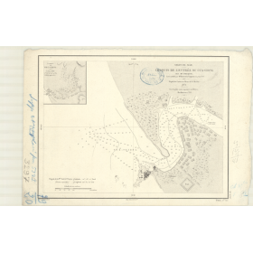 Reproduction carte marine ancienne Shom - 3297 - pHU-QUOC (île), CUA-GIONG (Embouchure), d'ONG-DONG - pACIFIQUE,SIAM (G