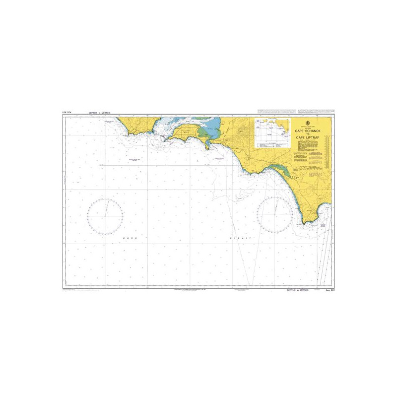 Australian Hydrographic Office - AUS801 - Cape Schanck to Cape Liptrap