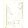 Reproduction carte marine ancienne - 3321 - BORNEO (Côte Nord), SABAH, MALLOUDOU (Baie), MARUDU (Baie) - PACIFIQUE, CHINE (Mer)
