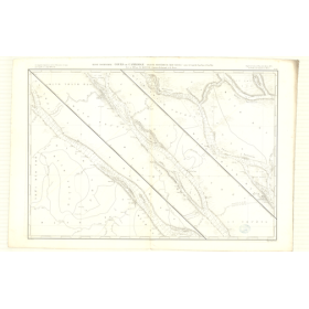Reproduction carte marine ancienne - 3417 - CAMBODGE (Cours), HAU GIANG (Cours) - COCHINCHINE (Basse), VIETNAM - PACIFIQUE, CHIN