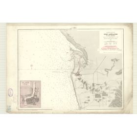Reproduction carte marine ancienne - 3501 - SAINT-VINCENT (Golfe), ADELAIDE (Port) - AUSTRALIE (Côte Sud) - INDIEN (Océan) - (18