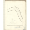 Reproduction carte marine ancienne - 3515 - SAIGON (Rivière), CORAIL (Banc) - COCHINCHINE (Basse), VIETNAM - PACIFIQUE, CHINE (M