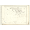 Reproduction carte marine ancienne - 3516 - TONKIN (Golfe), TONG-KIN (Delta), CAC-BA (Mouillage), LACH HUYEN (Mouillage) - VIETN