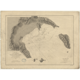 Reproduction carte marine ancienne - 3631 - CONDORE (Poulo), POULO CONDORE, CON SON - VIETNAM - PACIFIQUE, CHINE (Mer) - (1878 -