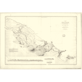 Reproduction carte marine ancienne - 3640 - ANNAM, DA NANG, HUE - VIETNAM - PACIFIQUE, CHINE (Mer) - (1878 - 1882)