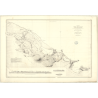 Reproduction carte marine ancienne Shom - 3640 - ANNAM, de NANG, HUE - VIETNAM - pACIFIQUE,CHINE (Mer) - (1878 - 1882)
