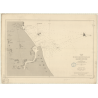 Reproduction carte marine ancienne Shom - 3642 - TONKIN (Golfe), TONG-KIN (Golfe), CUA-HOI (Cours), HON MATT (île), HON