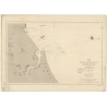 Reproduction carte marine ancienne - 3642 - TONKIN (Golfe), TONG-KIN (Golfe), CUA-HOI (Cours), HON MATT (île), HON MATT, CUA, LO
