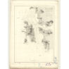 Carte marine ancienne - 3692 - d'NDING (îles) - INDONESIE, MALAISIE (Côte Ouest) - PACIFIQUE, MALACCA