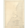 Reproduction carte marine ancienne - 3698 - GRANDE COMORE (île - Côte Ouest), MORONI (Mouillage) - COMORES - INDIEN (Océan), IND