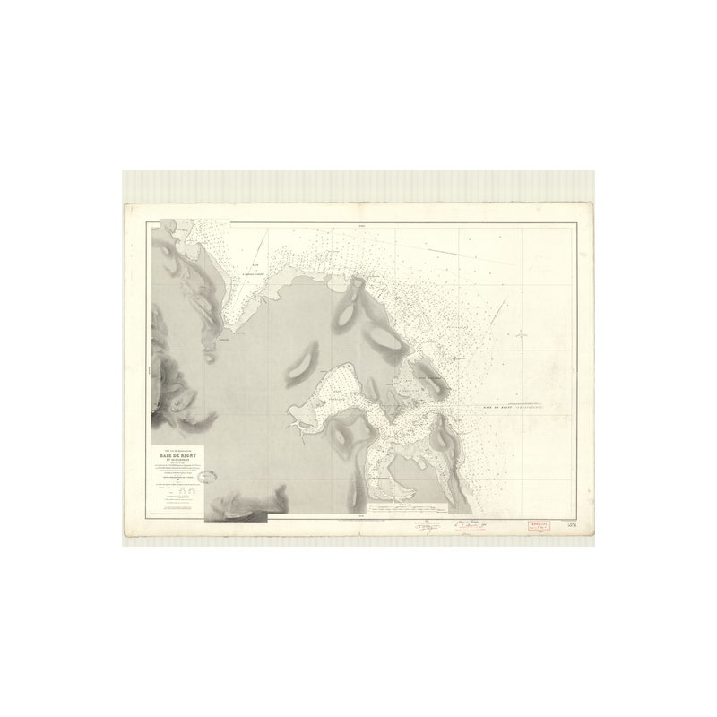 Reproduction carte marine ancienne - 5376 - RIGNY (Baie - Abords) - MADAGASCAR (Côte Nord-Est) - INDIEN (Océan) - (1911 - 1980)