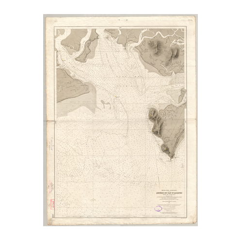 Carte marine ancienne - 5428 - SAINT-JACQUES (Cap - Abords), GANH-RAI (Baie) - COCHINCHINE, VIETNAM - PACIFIQUE, CHINE (Mer) - (