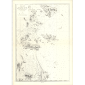 Reproduction carte marine ancienne - 5564 - ANNAM, NHATRANG (Abords), HONNAI (Pointe), MUI BAN THAN - VIETNAM - PACIFIQUE, CHINE