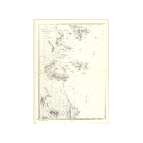 Carte marine ancienne - 5564 - ANNAM, NHATRANG (Abords), HONNAI (Pointe), MUI BAN THAN - VIETNAM - PACIFIQUE, CHINE (Mer) - (192